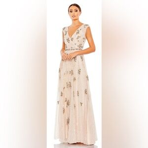 Mac Duggal 93575 NWT Cap Sleeve Embellished Dress